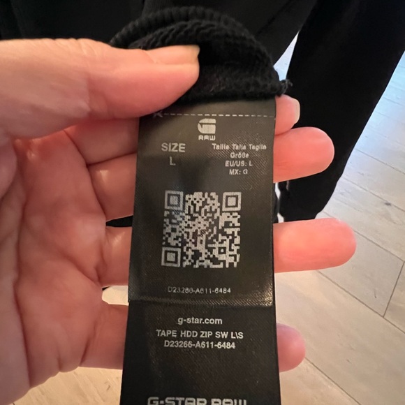 G-Star Raw Zip Hoodie. Size L - Picture 13 of 14